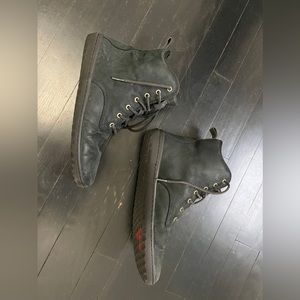 Black Vivo Scott III Men’s Leather Boots